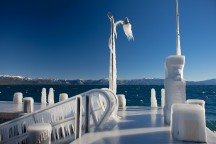 Ice Sculptures, Sunnyside Resort